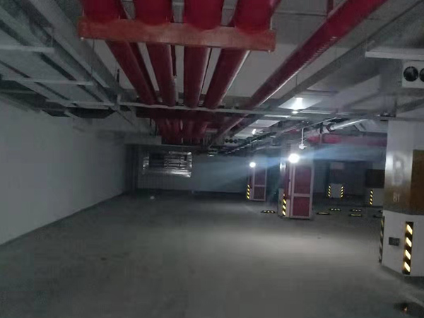 大型商场地下停车场消防安装工程案例